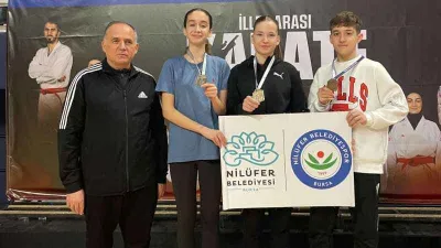 Nilüfer'in karatecilerinden üstün performans