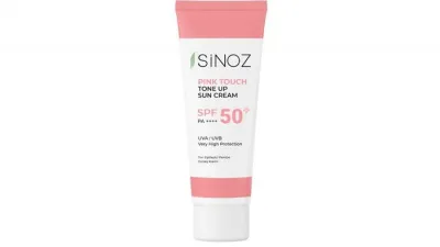 Sinoz’dan cildinize ışıltılar saçan yepyeni bir ürün; Pembe Güneş Kremi SİNOZ PINK TOUCH