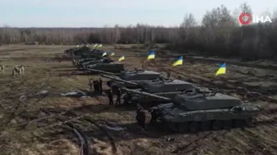 Ukrayna, İngiliz yapımı ilk Challenger 2 tanklarını teslim aldı