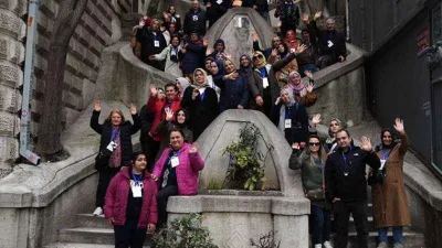 Tuzlalıların rotası Galata Kulesi ve İstiklal Caddesi'ydi