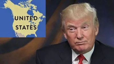 Trump, Kanada'yı ABD'nin parçası olarak gösteren harita paylaştı