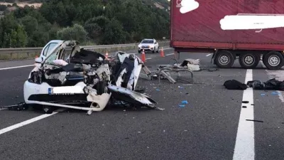Ankara-İstanbul otobanında kaza: 3 ölü, 1 yaralı