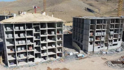 Malatya’da kalıcı konutlar hızla yükseliyor