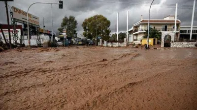 Yunanistan’da sel felaketi: 1 ölü, 1 kayıp