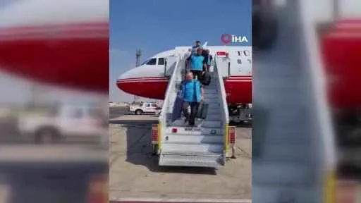 Gazze’ye yardım için havalanan Cumhurbaşkanlığı uçağı Mısır’a ulaştı