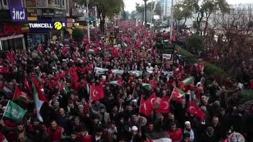 Memur-Sen’den Şanlıurfa’da “Filistin’e Özgürlük Yürüyüşü”