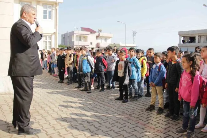 Hatay’ın 7 ilçesinde okul zili çaldı
