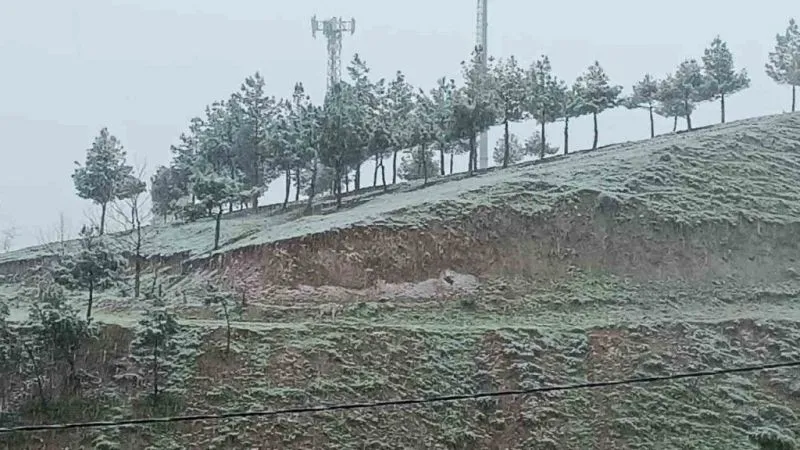 Mart sonu Diyarbakır’a kar sürprizi