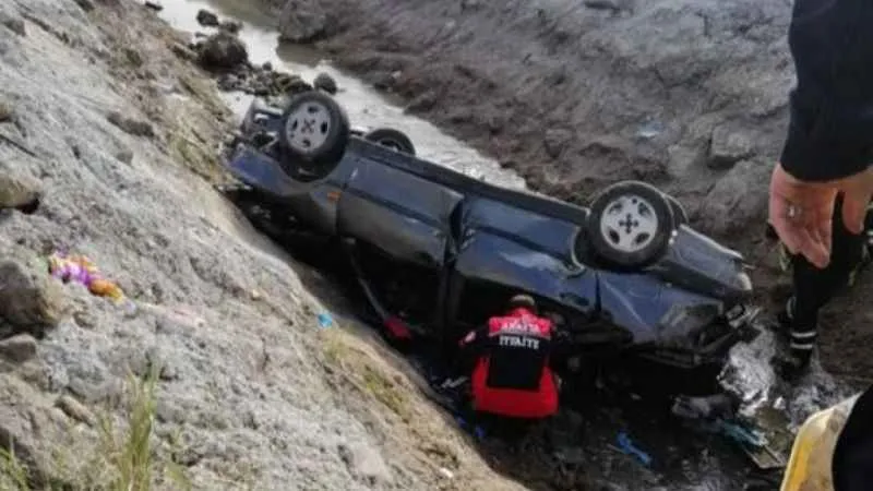 Amasya’daki kazada Hüseyin Kodak ve Meryem Kodak hayatını kaybetti