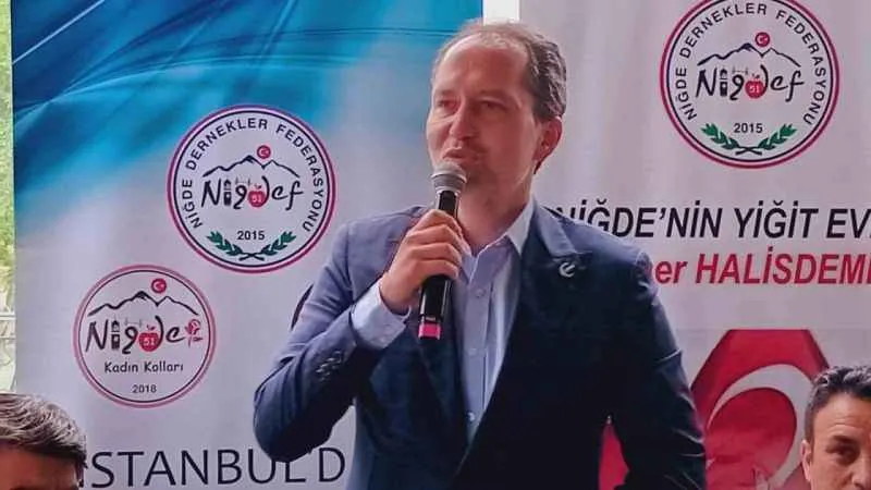 Fatih Erbakan: PKK’nın önde gelen isimleri 7’li masa için Düsseldorf’ta seçim kampanyası yapıyor