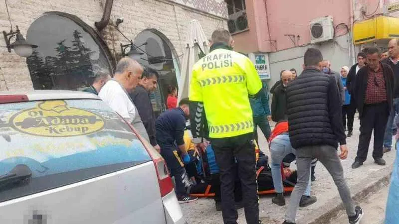 Sürücü gaz ve freni karıştırdı