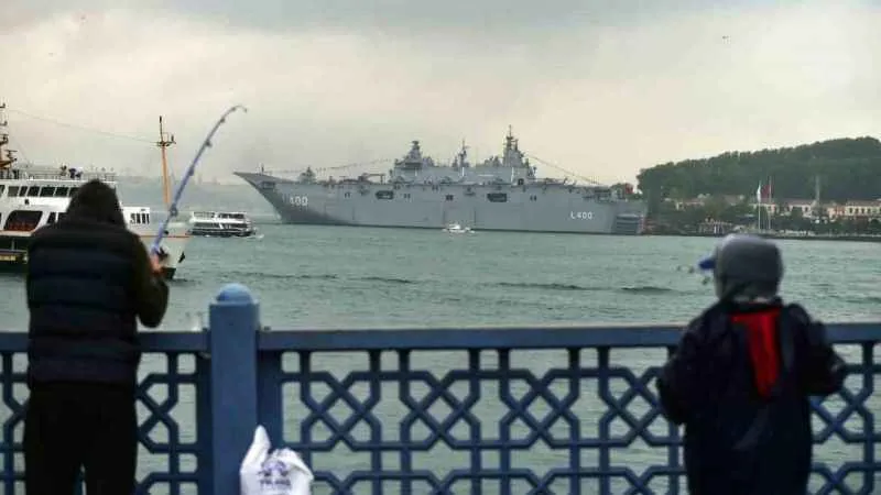 TCG Anadolu yeniden İstanbul’a döndü