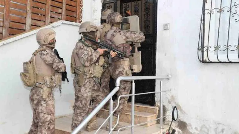 Mersin merkezli 5 ilde PKK/KCK operasyonu
