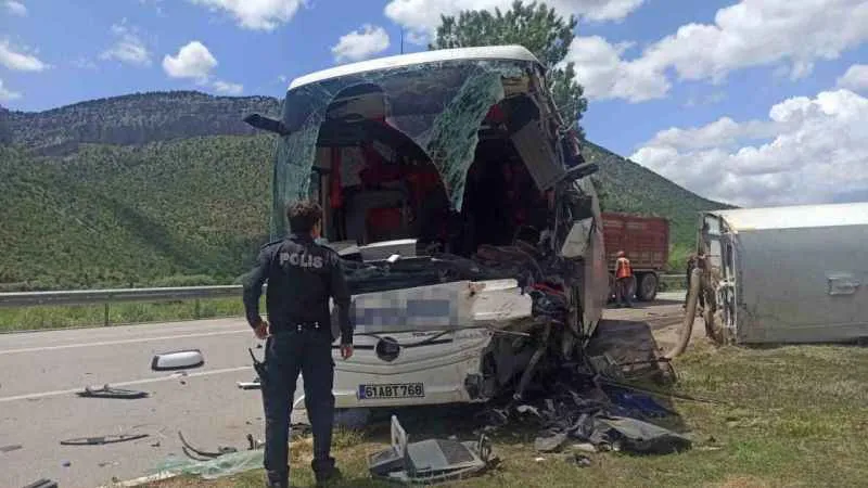 Konya'daki kazada bir kişi hayatını kaybetti