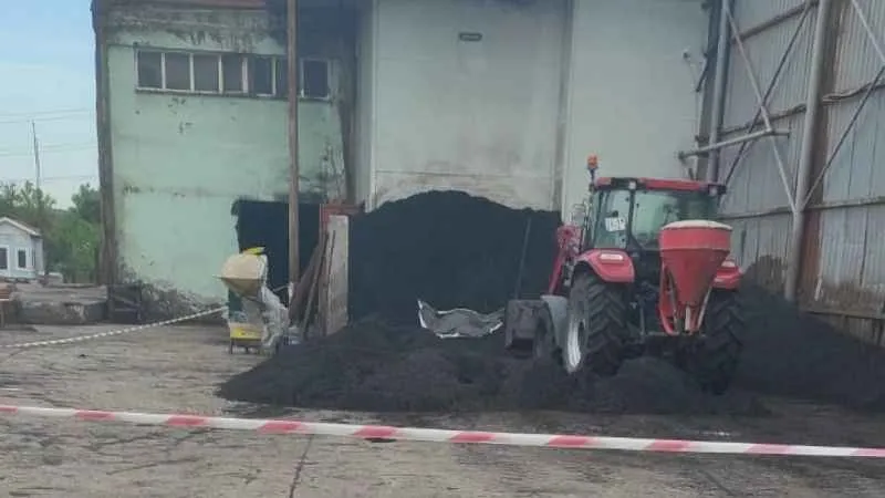 Tekirdağ'da kömür yığını altında kalan işçi öldü