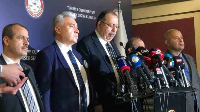 YSK Başkanı Yener: Herhangi olumsuz bir durum söz konusu değil