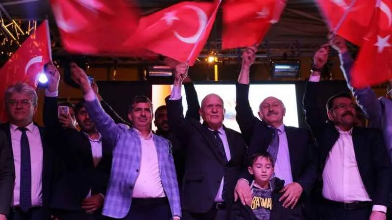 Erdoğan'a en fazla oy veren Bayburt'ta zafer kutlamaları