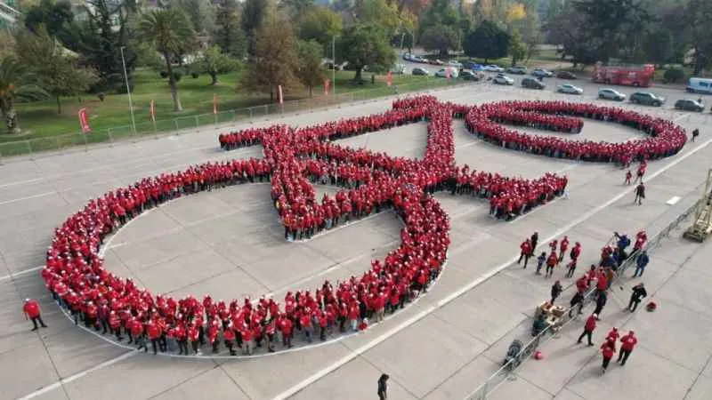 Şili en büyük bisiklet figürü ile rekor deniyor