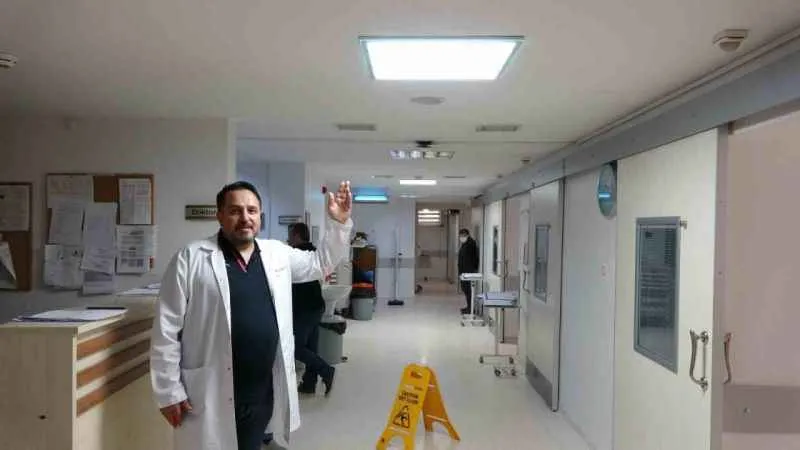 Enfeksiyonu LED ışıklarla önlüyorlar