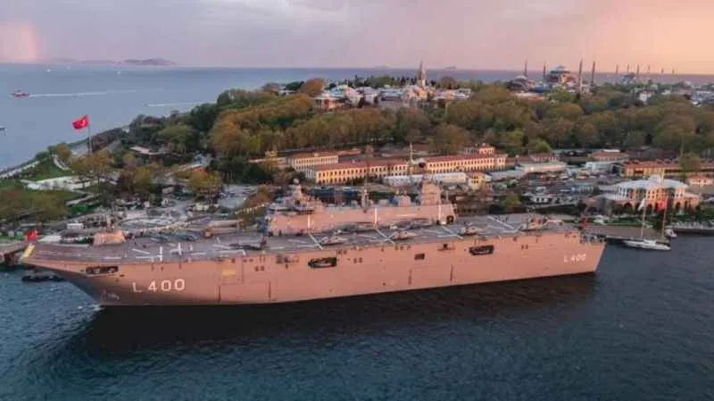 TCG Anadolu gemisini İstanbul’da 36 günde 221 bin 622 kişi ziyaret etti