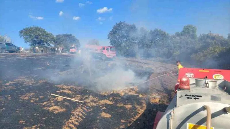 Çan’da orman yangını büyümeden söndürüldü