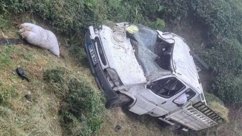 Trabzon'daki kazada Ali Dal, Havva Kılıç, Nebi Kılıç hayatını kaybetti