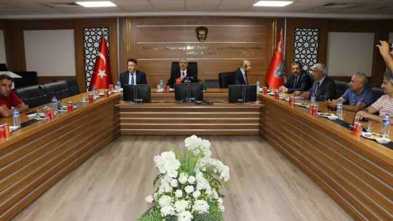 Malatya Emniyet Müdürü Çankal basınla bir araya geldi