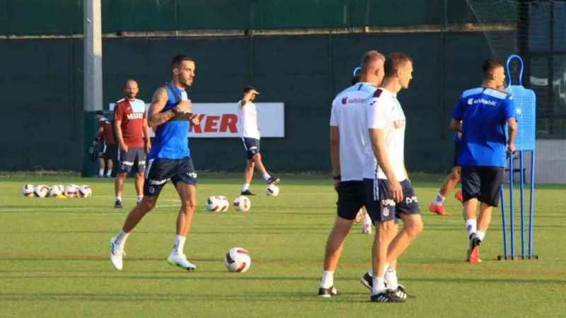 Trabzonspor, Galatasaray maçının hazırlıklarını sürdürdü