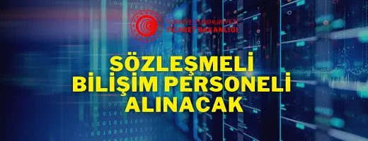Ticaret Bakanlığı Sözleşmeli Bilişim Personeli istihdam edecek