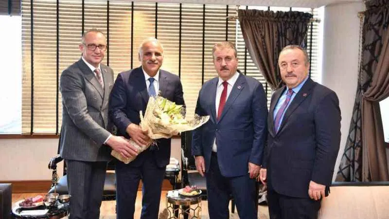 BBP Genel Başkanı Destici, Trabzon’da