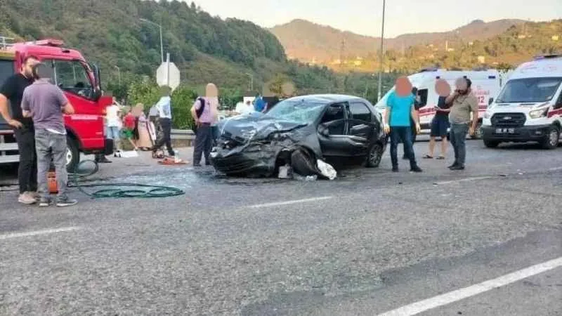 Giresun’daki kazada Elmas Seyidoğlu hayatını kaybetti