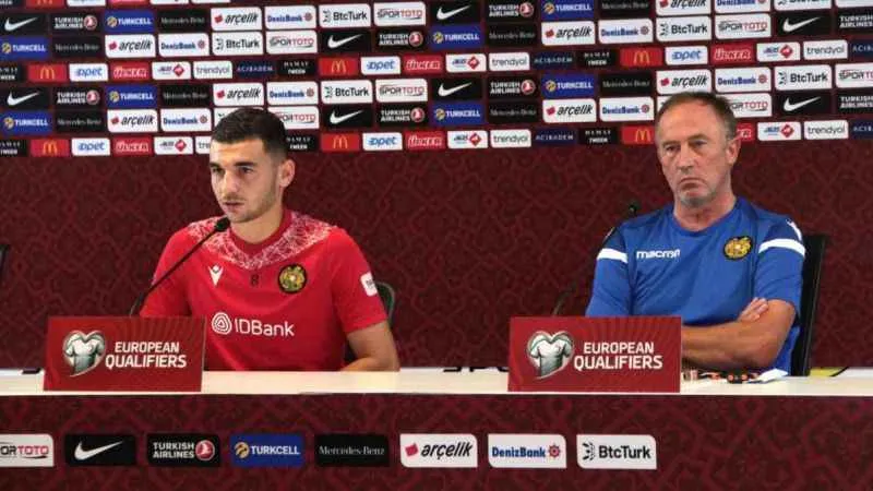 Ermenistan Milli Takımı Teknik Direktörü Petrakov: "Yarınki karşılaşma bizim için çok önemli"