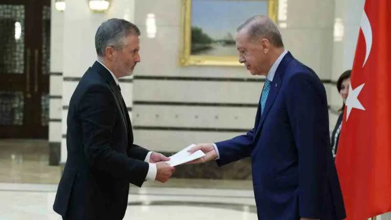 Cumhurbaşkanı Erdoğan, Norveç Büyükelçisi Gaarder’i kabul etti