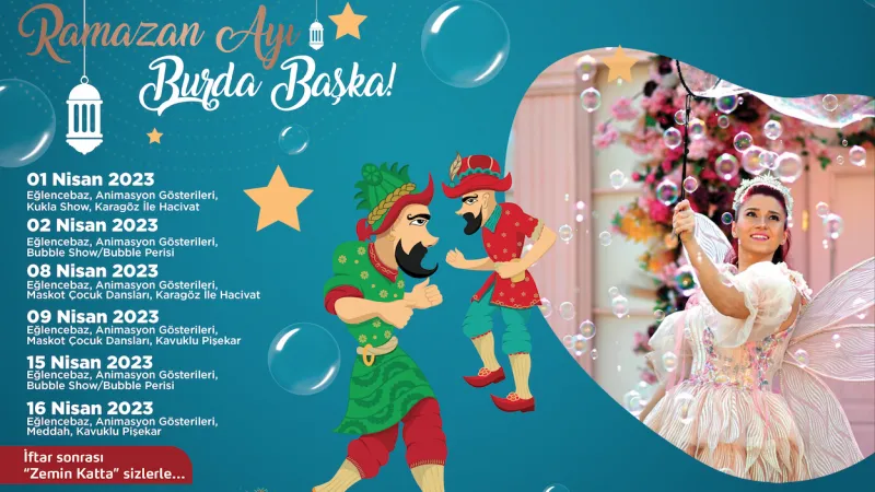 Ramazan ayı, 67 Burda AVM'de başka