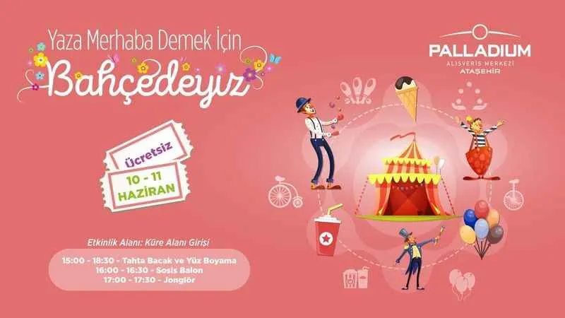 Palladium AVM, “Yaz’a Merhaba” festivali düzenliyor