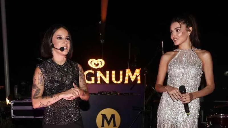 Magnum ve Hande Erçel'den haz dolu bir davet