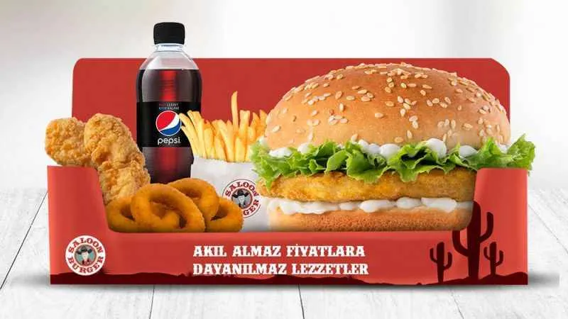 Saloon Burger'den akıl almaz fiyatlara dayanılmaz lezzetler