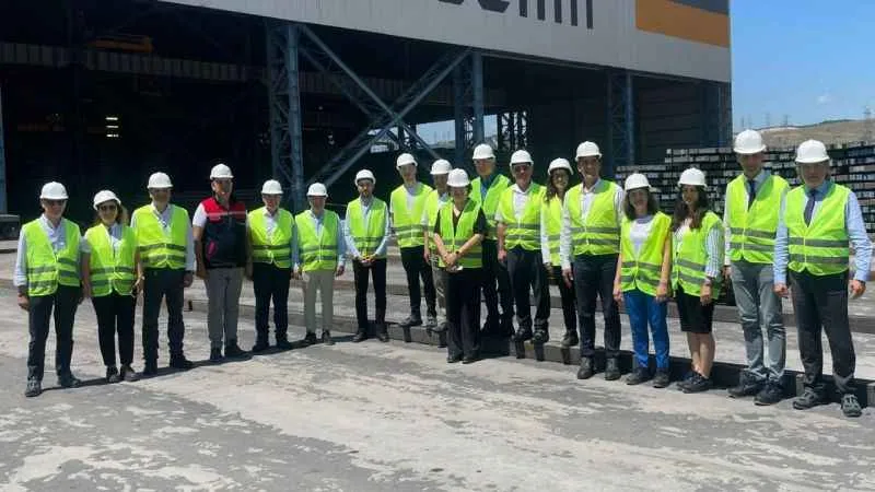 Kardemir Çelik Aliağa Çelikhane tesisine ziyaret