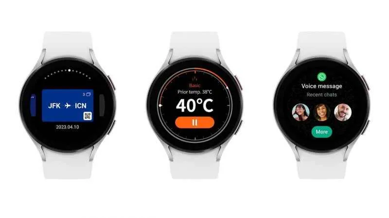 Samsung SWallet ve WhatsApp, Galaxy Watch Serisine Geliyor