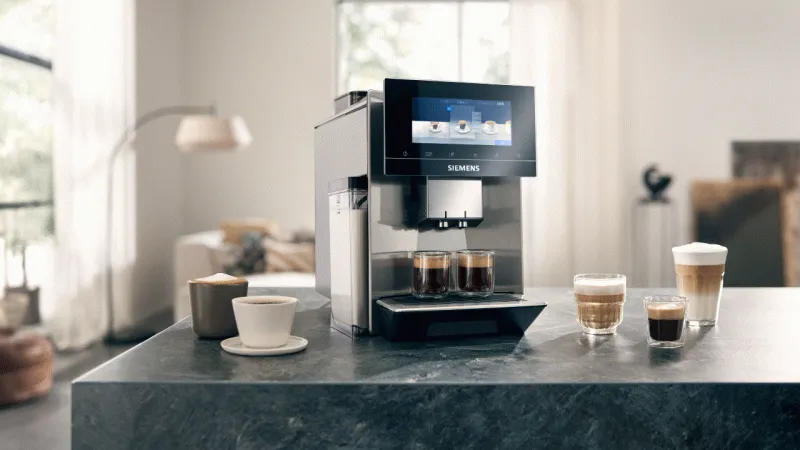 Siemens EQ900 kahve keyfini 29 farklı kahve seçeneğiyle evinize taşıyor