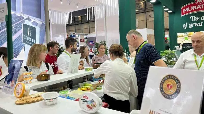Türk peynirini dünyaya sevdiren Muratbey’e, Worldfood’da yoğun ilgi