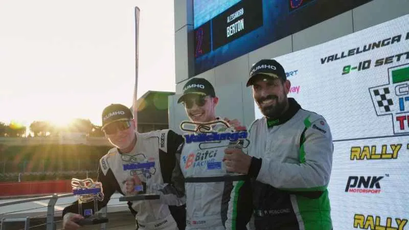 Bitci Racing Team AMS, İtalya Roma’dan birincilikle dönüyor