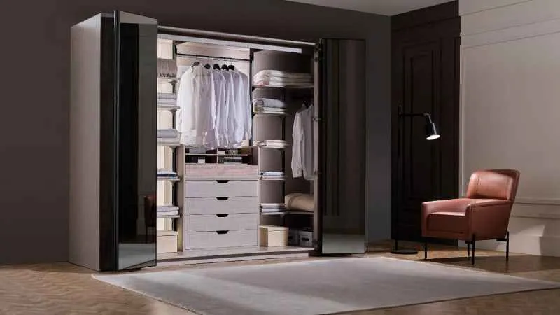 Yatak odalarınız için hem fonksiyonel hem estetik gardırop çözümleri Enza Home’da