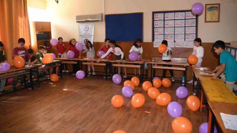 Çocuklara oyunla farkındalık eğitimi verildi