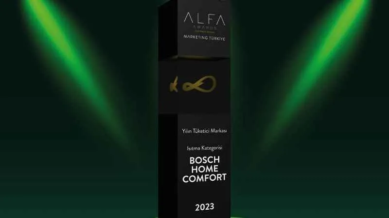 Bosch Home Comfort’a Yılın Tüketici Markası ödülü