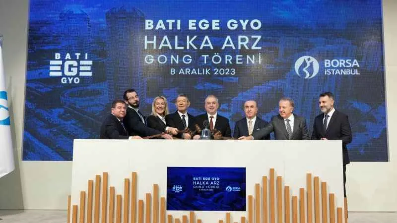 Borsa İstanbul’da gong ‘Batı Ege Gyo’ için çalındı