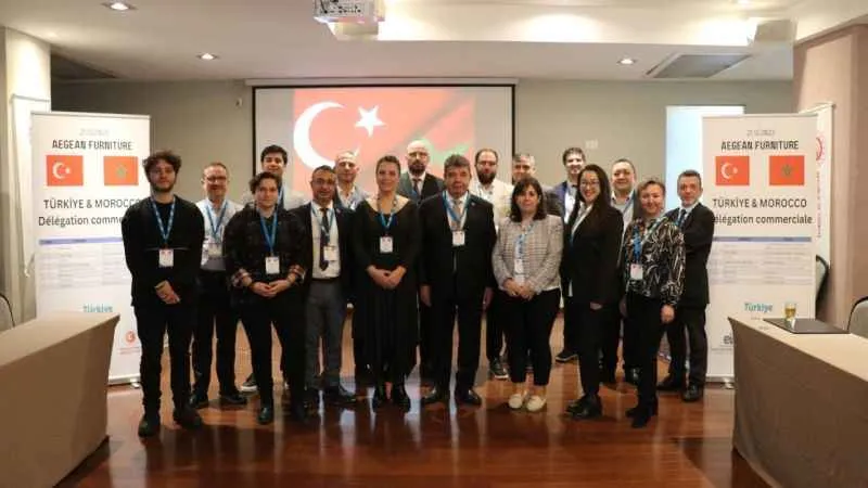 Egeli mobilya ihracatçıları Fas’tan yeni ticari bağlantılarla döndü