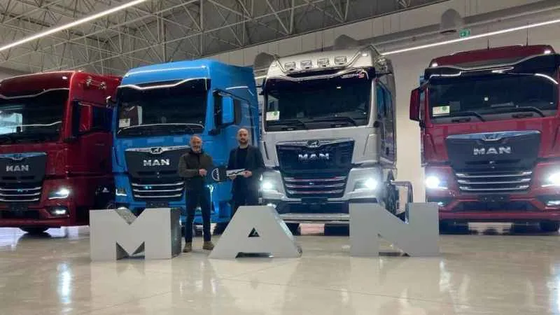 Özsal İnşaat filosuna toplam 15 adet MAN kattı