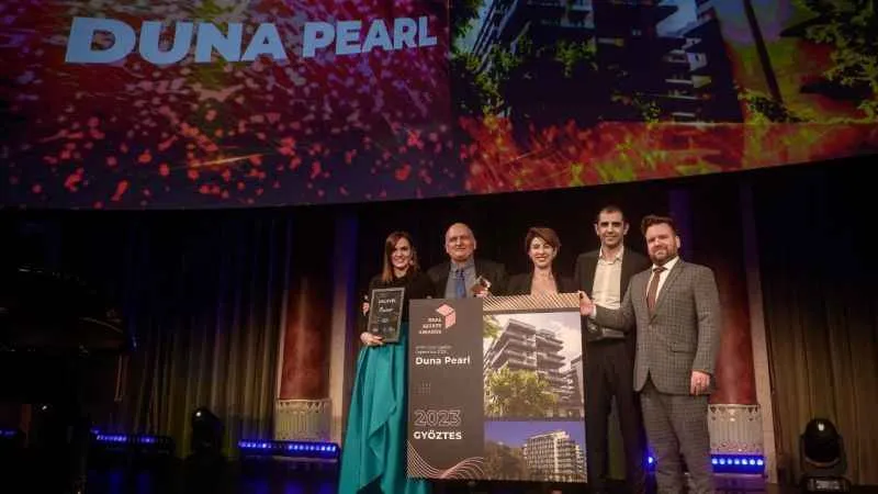 Polat’ın Budapeşte’de hayata geçirdiği Duna Pearl “Yılın Konut Geliştirme” projesi seçildi