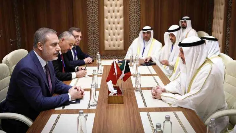 Bakan Fidan, Suudi Arabistanlı ve Kuveytli mevkidaşlarıyla görüştü